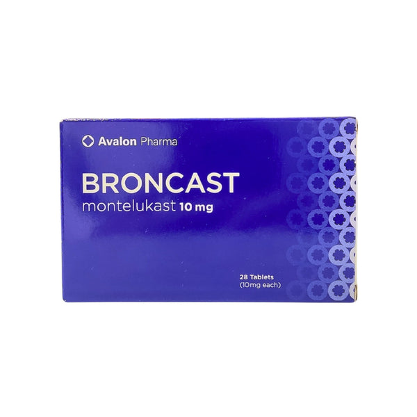 Broncast 10mg Tablets 28 Pack