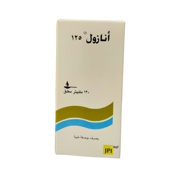 Anazol 125mg/5ml Syrup 120ml