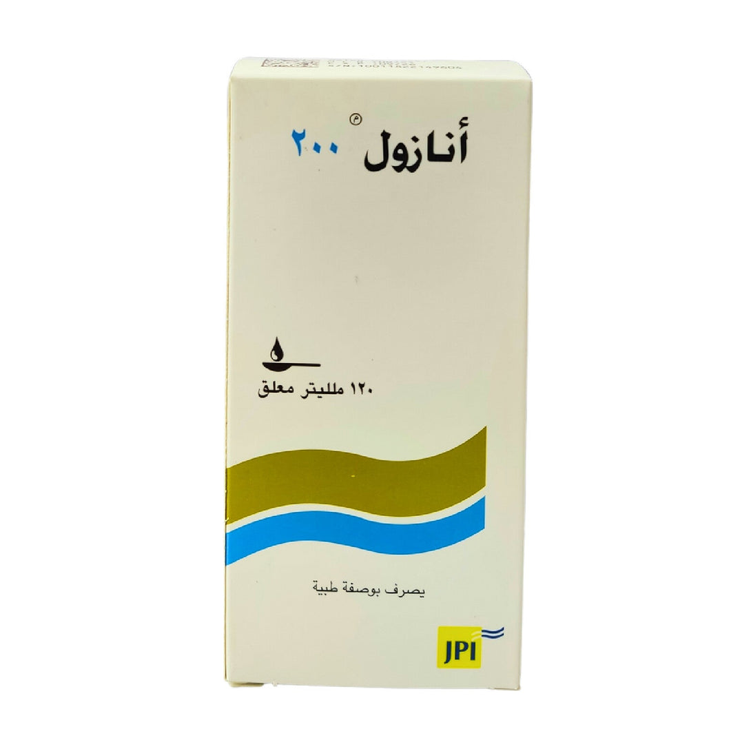 Anazol 200 MG Syrup for Cough and Cold 120ML