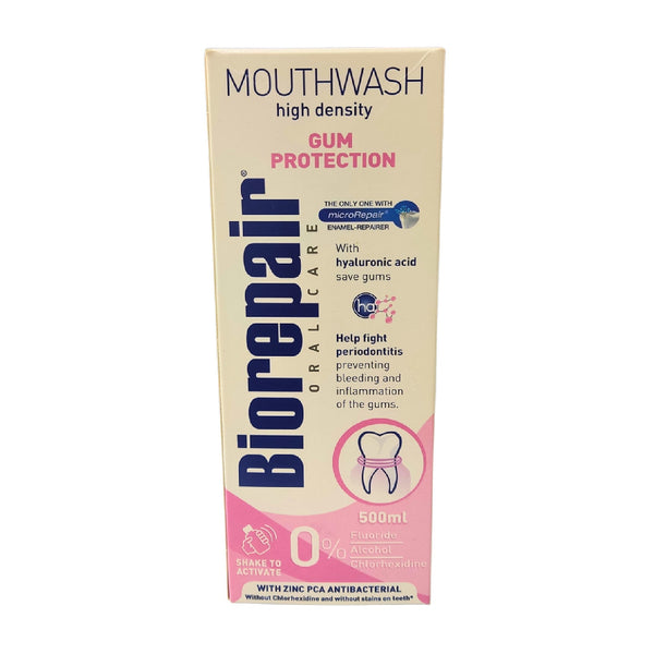 BIOREPAIR Gum Protection Mouth Wash 500ml – Protects Against Gingivitis