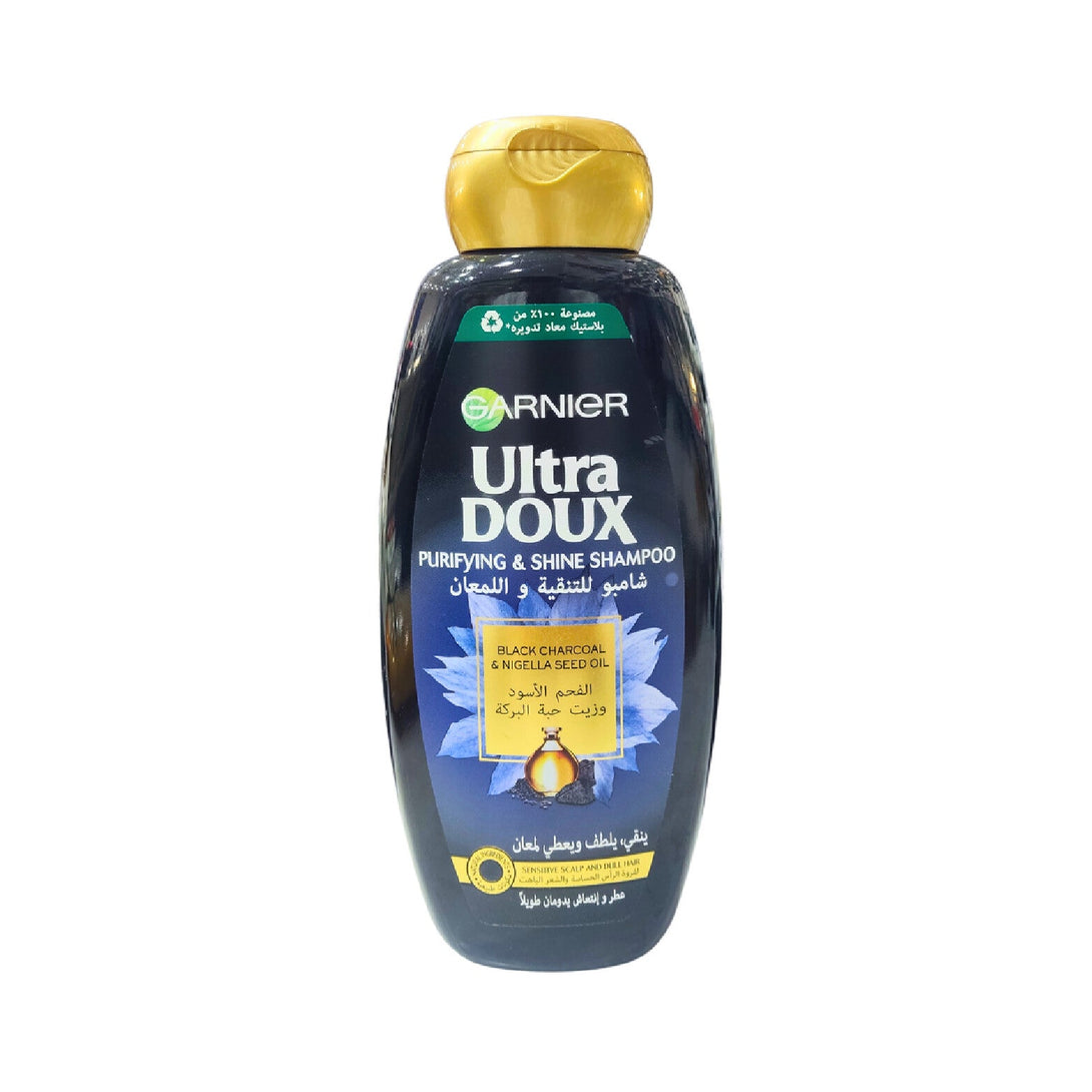 Ultra Doux Black Charcoal Shampoo – Deep Clean & Purify 400ml