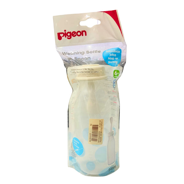 PIGEON Bottle + Spoon 240ml 330 D329