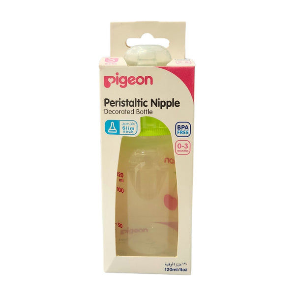 PIGEON 108 Baby Bottle Fruits Decorated 120ml