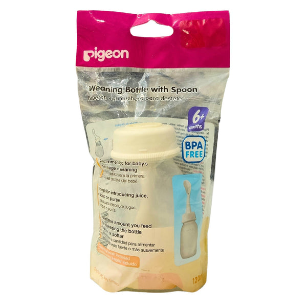 PIGEON Weaning Bottle with Spoon 120ml