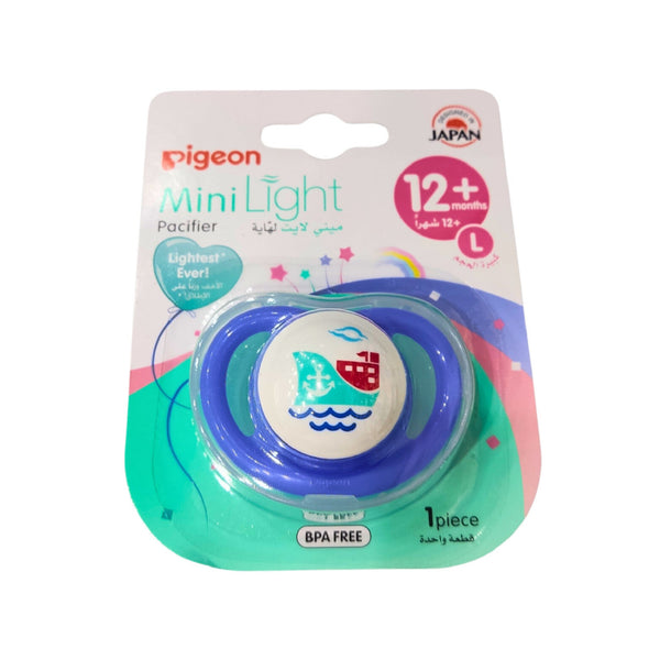 PIGEON Large Mini Light Pacifier +12m