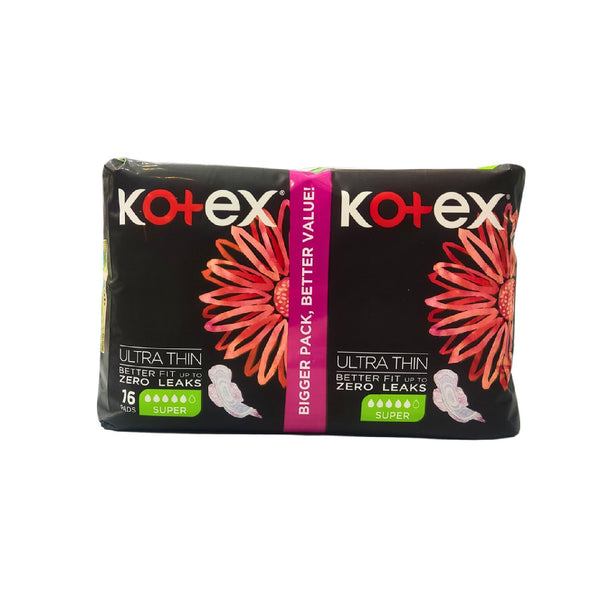 Kotex Ultra Thin Super with Wings – Value Pack 256 pcs