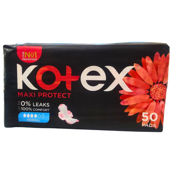 Kotex Maxi Normal with Wings – Value Pack 4 x 50 pcs
