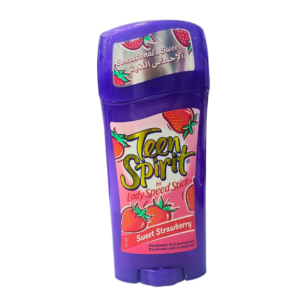 Lady Speed Stick Teen Spirit Strawberry – Fresh & Fruity Deodorant (65g)