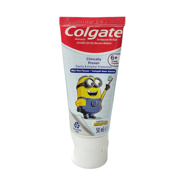 colgate minions tooth paste with mild mint 50 ml