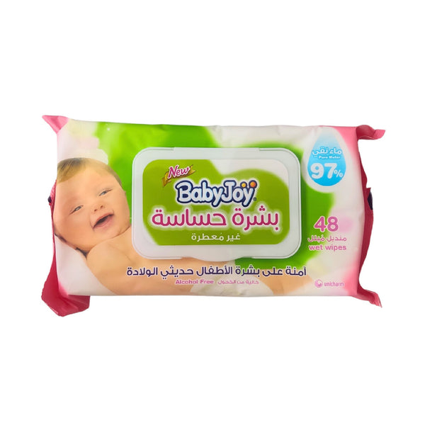 BABY JOY Sensitive Wet Wipes 18x48 pcs