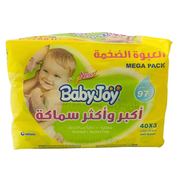 BABY JOY More Thick Wipes 3x40 pcs