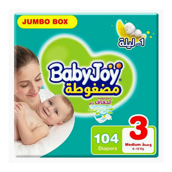 Baby Joy Diaper Box 3/104PCS
