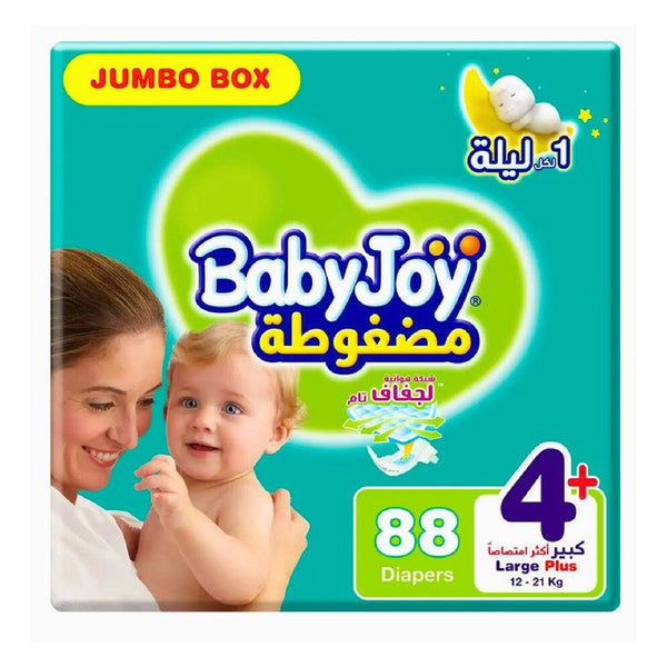 Baby Joy Diapers Box – 4+/88PCS