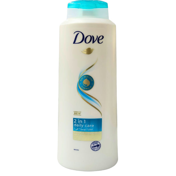 Dove Daily Care 2in1 Shampoo 600ml – Simple Daily Nourishment