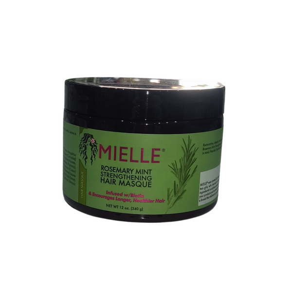 Mielle Organics Rosemary Mint Strengthening Hair Masque, 340G / 12 Oz