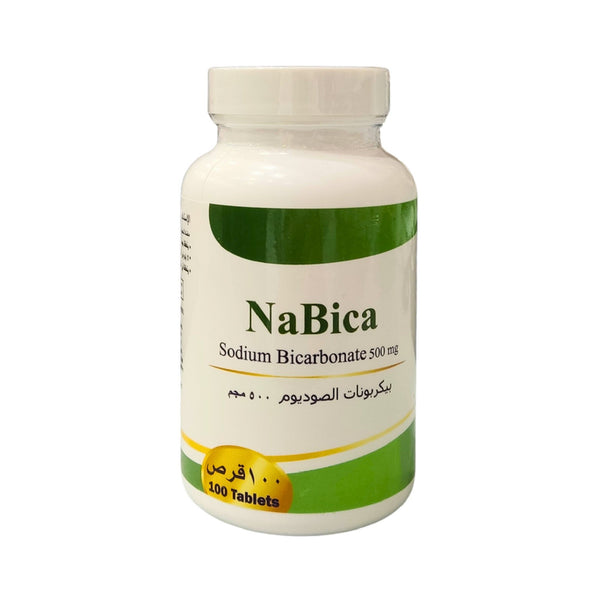 Nabica Sodium Bicarbonate 500mg 100 Tablets