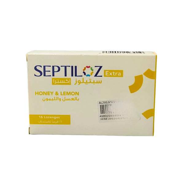 Septiloz Extra Honey and Lemon Lozenges  16 Lozenges