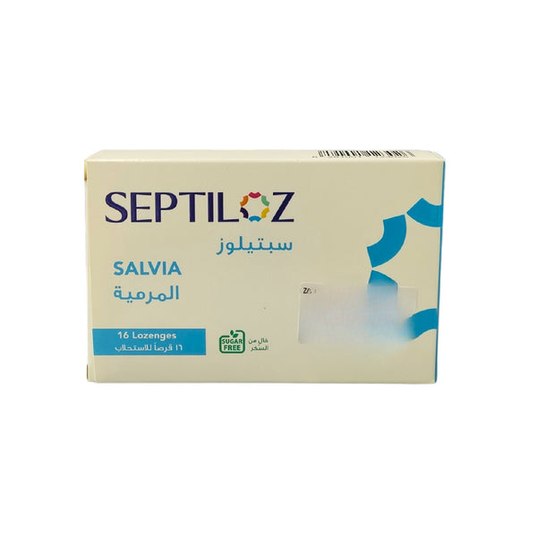 Septiloz Extra Salvia Lozenges  16 Lozenges