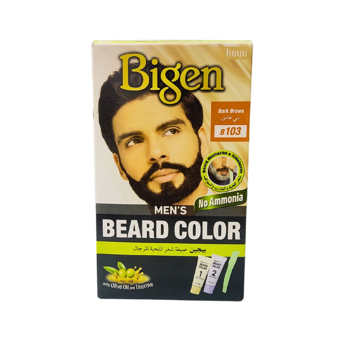 BIGEN DARK BROWN 103 BREAD COLOUR - Smooth Chocolate Shade