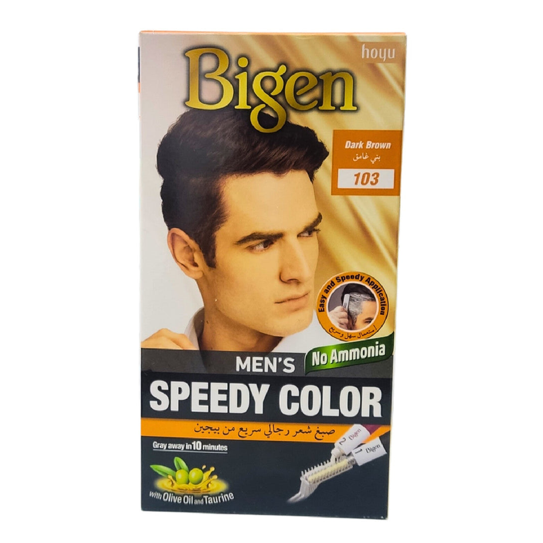 BIGEN Speedy Dark Brown Color MAEN 103