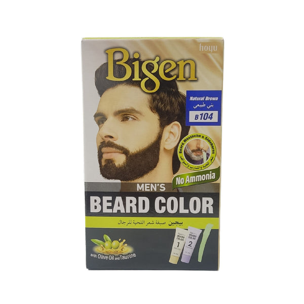BIGEN NATURAL BROWN 104 BREAD COLOUR - Soft, Warm Brown Hue