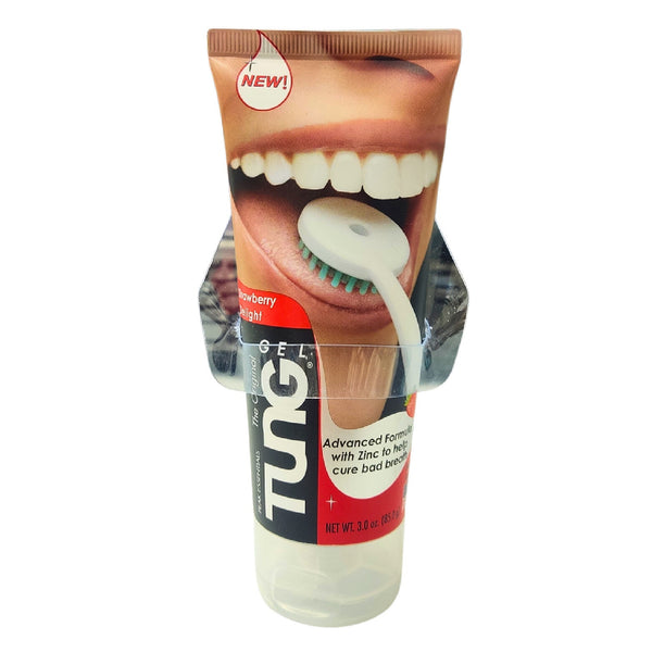 Strawberry Tung Gel 85gm – Gently Cleanses the Tongue and Freshens Breath