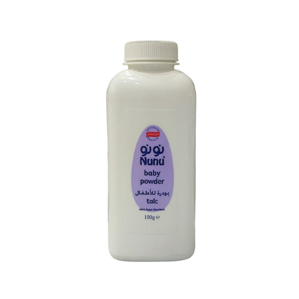 Nunu baby powder talc 100 g