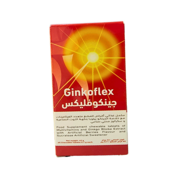 Ginkoflex 60 chewable tablets for circulation 60 Tabs