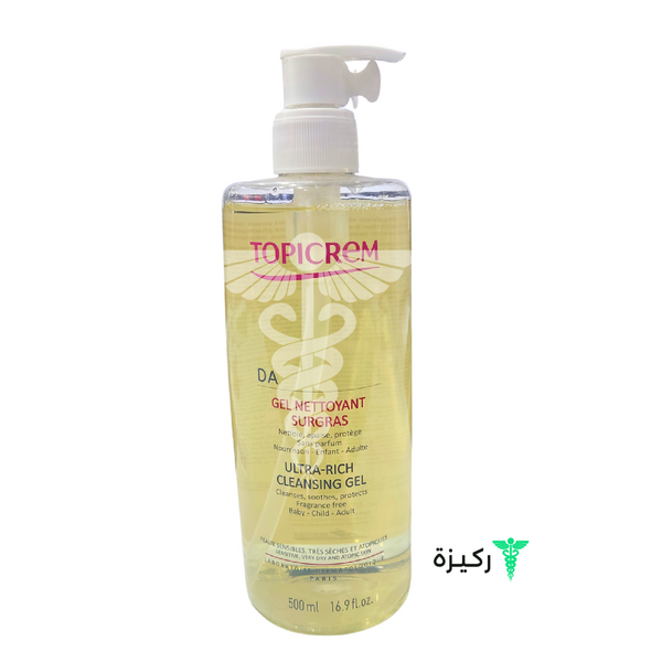 Topicrem Da Ultra Rich Cleansing Gel 500Ml