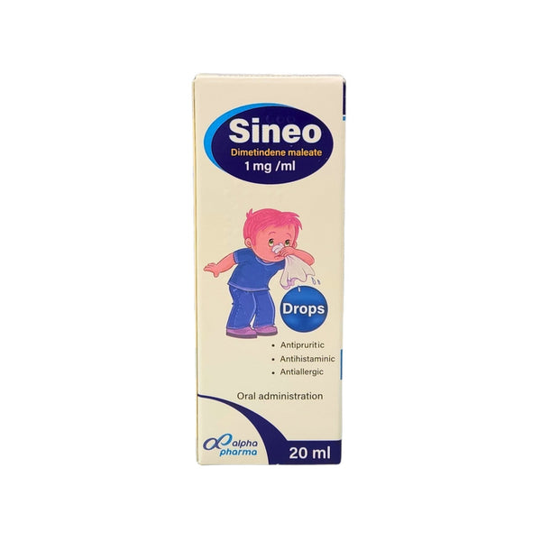 Sinu Dimetidine Oral Drops 1mg/ml - 20ml