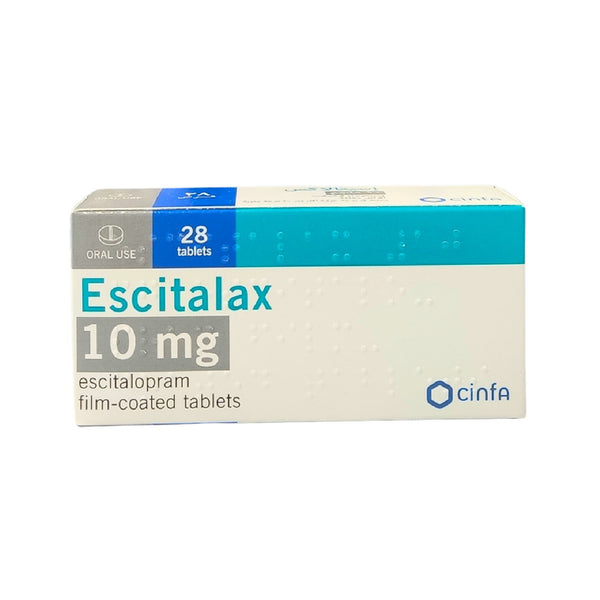 Escitalax 10MG tablet for mood 28 Tabs