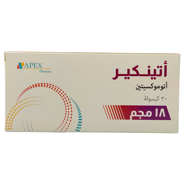 ATTENCARE 18mg 30 Capsules ADHD Treatment