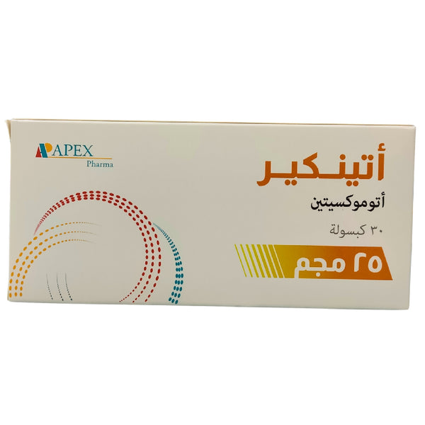 ATTENCARE 25mg 30 Capsules ADHD Treatment