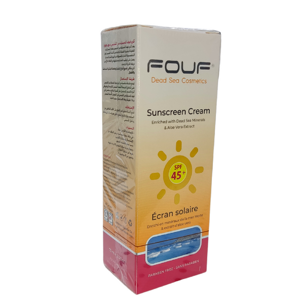 Fouf Sunscreen Cream Spf 45 75 Ml