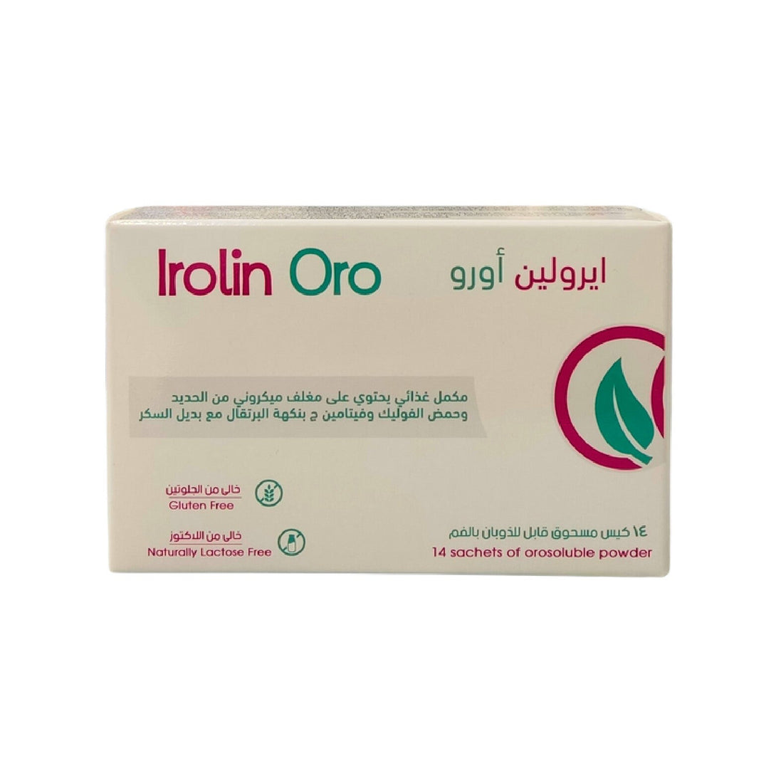Irolin Oro - 14 Soluble Powder Sachets