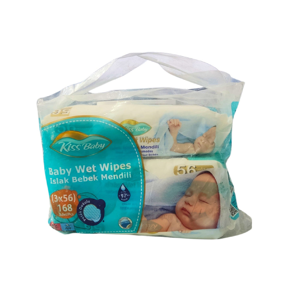KISS BABY Baby Wet Wipes 168 pcs