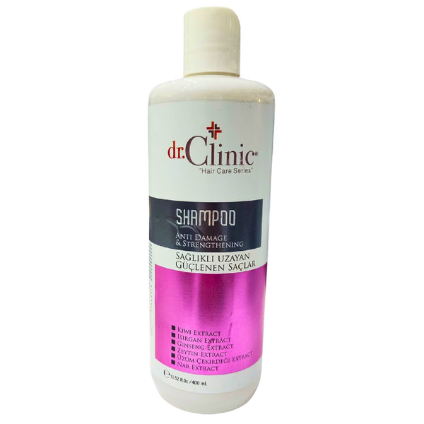 Dr. Clinic Anti-Damage & Strengthening Shampoo – 400ml