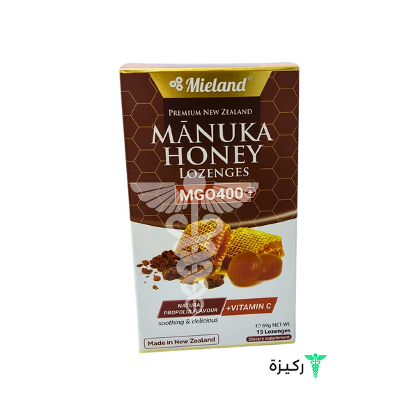 Manuka Honey Tablets Mgo 400+ 15 Pcs Propolis