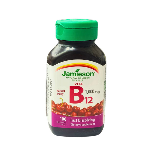 Vita B12 - 100 Sublingual Tab Jamieson