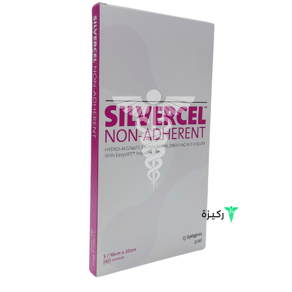 Silvercel Non-Adherent Alginate Dressing 10 Cm X 20 Cm 1 Pcs