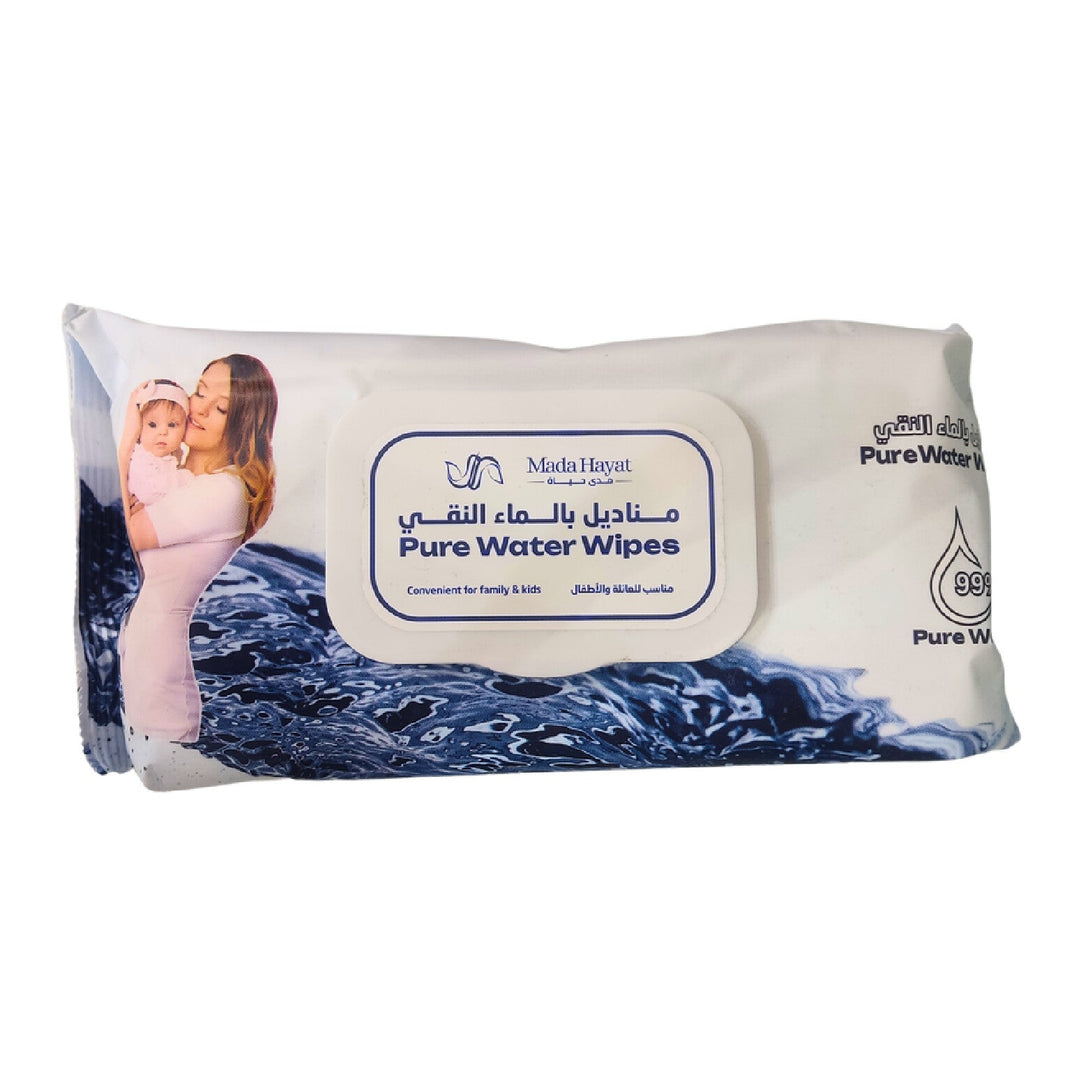 MADA HAYAT Pure Water Baby Wipes 100 pcs