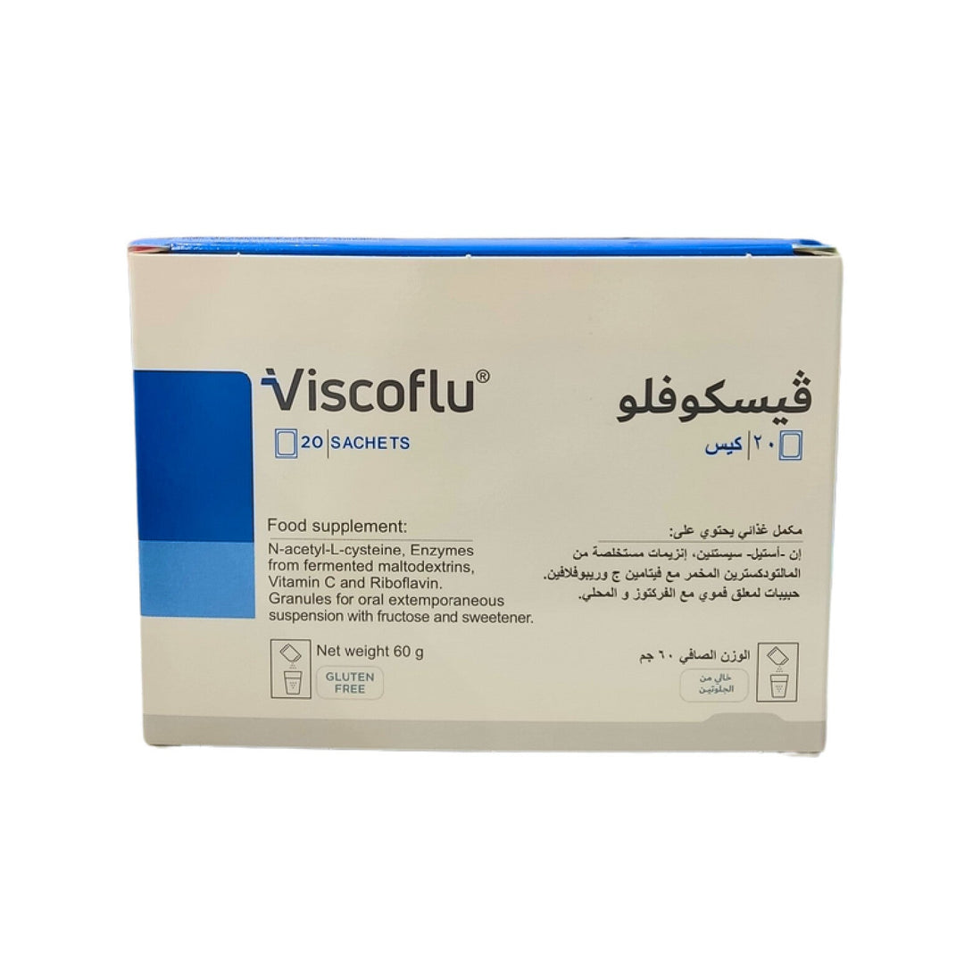 Viscoflu  Mucolytic Sachets  20 Pcs