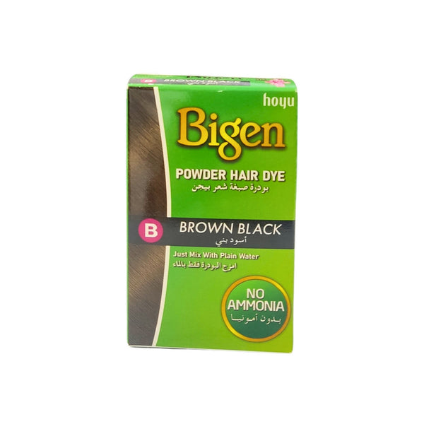 BIGEN POWDER BLACK BROWN - Classic Brown Tones with Black Depth