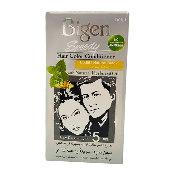 BIGEN Speedy 881 Natural Black Easy Hair Dye