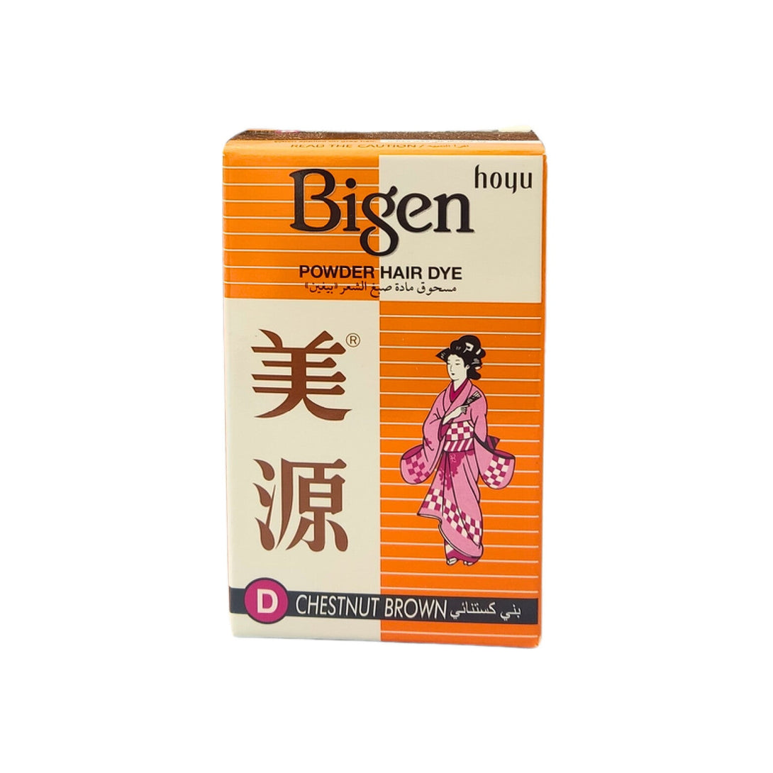 BIGEN D POWDER CHESTNUT BROWN NATURAL SHADE