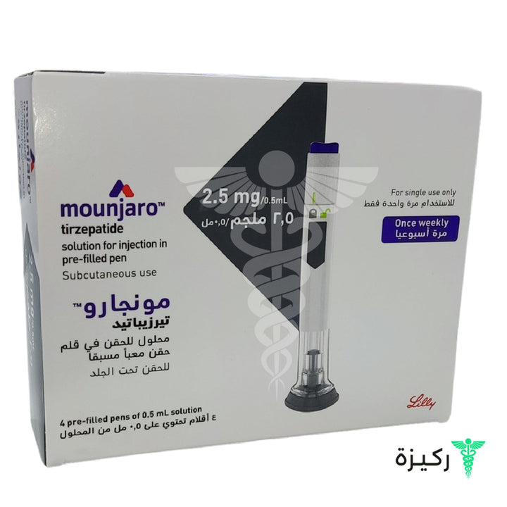 Mounjaro-2.5-Mg--0.5-Ml-4-Pre-Filled-Pen – Rakiza