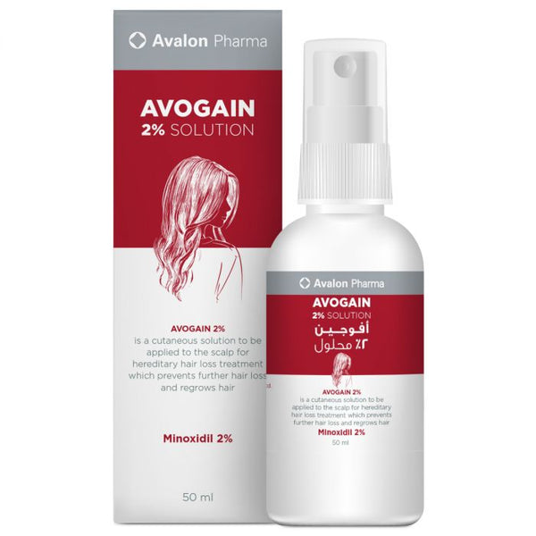 Avalon Avogain 2% Spray Solution For Hair Growth- 50 ml