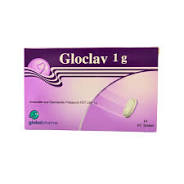 Gloclav 1000mg Antibiotic 14 Tablets