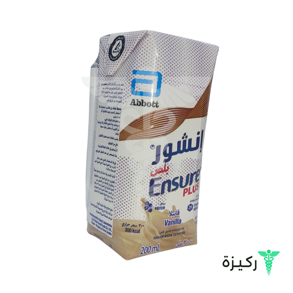 Ensure Plus Vanilla Flavor Liquid Milk, 18 X 200 Ml