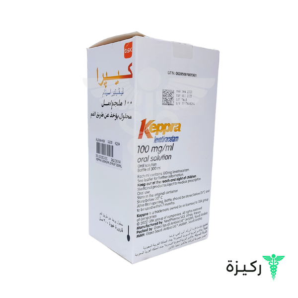 Keppra 100 Mg Syrup - 300 Ml